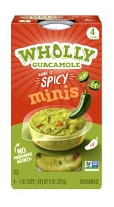 1 mini cup (57 g) Spicy Wholly Guacamole Minis