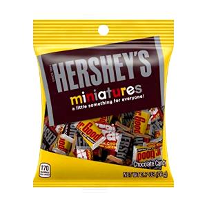 1 Miniature Bar (.5 Oz) Plain Milk Chocolate Candy