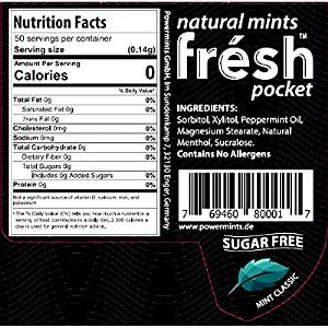 1 Mint Dietetic or Low Calorie Mints