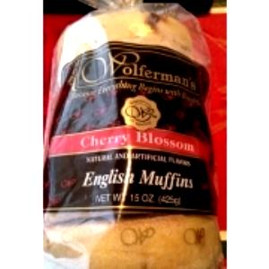 1 muffin (106 g) Cherry Blossom English Muffin