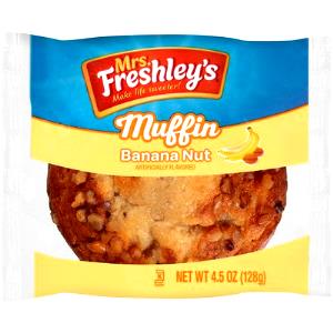 1 muffin (128 g) Banana Nut Muffin