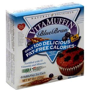 1 muffin (2 oz) BlueBran VitaMuffins