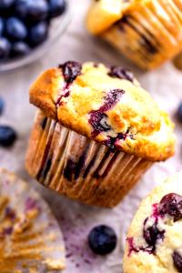 1 muffin (21 g) Blueberry Muffins