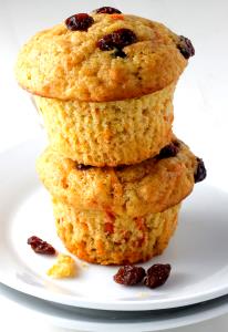 1 muffin (2.5 oz) Carrot Raisin Muffins