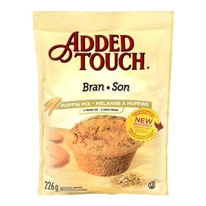 1 muffin (33 g) Added Touch Bran Muffin Mix