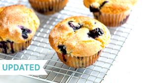 1 muffin Blueberry Muffins