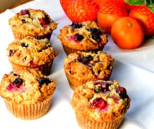 1 muffin Cranberry Citrus English Muffins