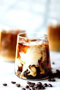 1 Mug (8 Fl Oz) Iced Coffee with Cream