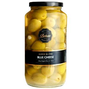 1 olive (10 g) Blue Cheese Stuffed Queen Olives