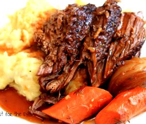 1 order Old Fashioned Pot Roast with Mashed Potatoes