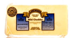 1 ounce Raw Milk Cheddar Cheese