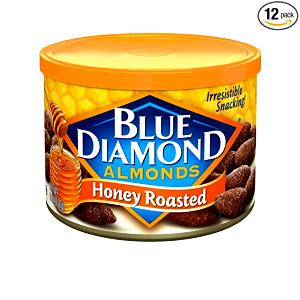 1 Oz (20 Nuts) Honey Roasted Almonds