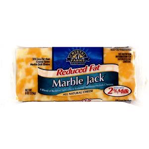 1 oz (28 g) 2% Milk Reduced Fat Monterey Jack Cheese