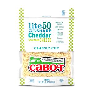 1 oz (28 g) 50% Reduced Fat Sharp Cheddar Cheese