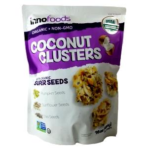 1 oz (28 g) Coconut Clusters with Organic Super Seeds