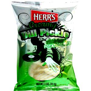 1 oz (28 g) Creamy Dill Pickle Potato Chips