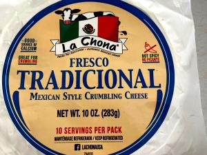 1 oz (28 g) Fresco Mexican Crumbling Cheese