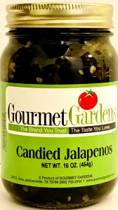 1 oz (28 g) Gourmet Gardens Candied Jalapenos