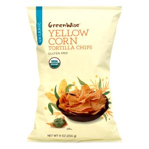 1 oz (28 g) GreenWise Yellow Corn Tortilla Chips