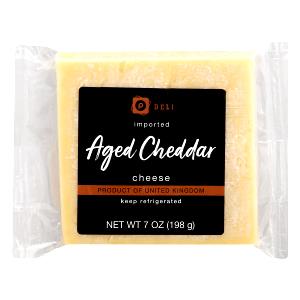 1 oz (28 g) Imported Aged Cheddar Cheese