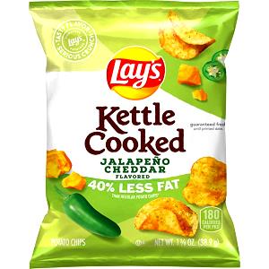 1 oz (28 g) Jalapeno Cheddar Kettle Cooked Potato Chips