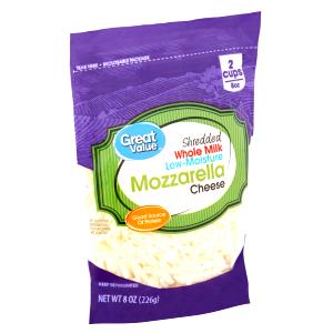 1 oz (28 g) Low-Moisture Whole Milk Mozzarella Cheese