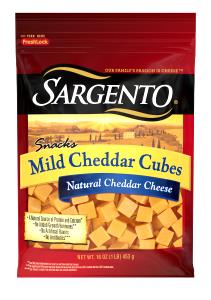 1 oz (28 g) Mild Cheddar Cheese Cubes