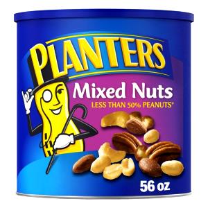 1 oz (28 g) Mixed Nuts (Less than 50% Peanuts)