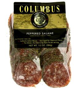 1 oz (28 g) Pepper Coated Salami