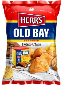 1 oz (28 g) Potato Chips with Old Bay Seasoning