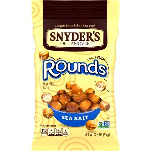 1 oz (28 g) Pretzel Rounds