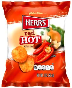 1 oz (28 g) Red Hot Potato Chips