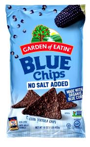 1 oz (28 g) Restaurant Blue Tortilla Chips