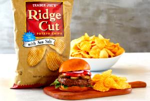 1 oz (28 g) Ridge Cut Potato Chips Salt & Pepper