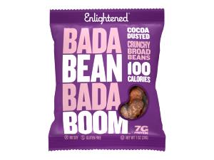 1 oz (28 g) Roasted Broad Bean Crisps Cocoa Dusted