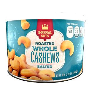 1 oz (28 g) Salted Whole Cashews