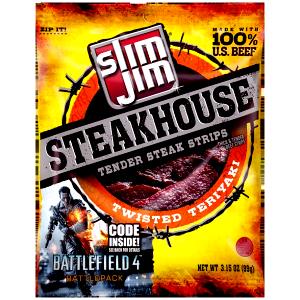 1 oz (28 g) Steakhouse Tender Steak Strips