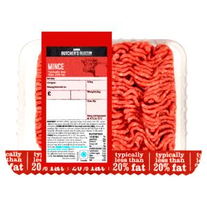 1 Oz. (28.3 G) Beef Mince Meat, Asda