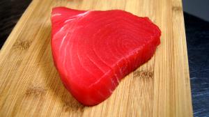 1 Oz. (28.3 G) Yellowfin Tuna, raw