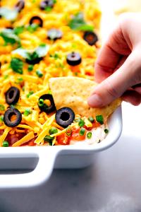 1 oz (30 g) 7 Layer Mexican Bean Dip