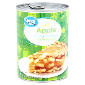 1 Oz Apple Pie Fillings (Canned)