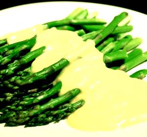 1 Oz Asparagus Creamed or with Cheese Sauce (from Frozen)