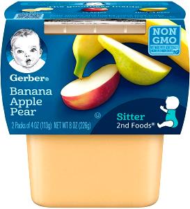 1 Oz Baby Food Apples and Pears