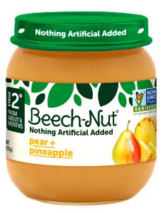 1 Oz Baby Food Pears and Pineapple