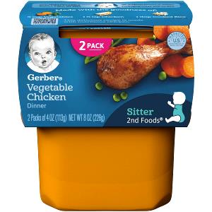 1 Oz Baby Food Vegetable and Chicken