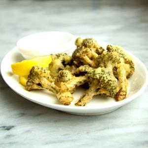 1 Oz Batter-Dipped and Fried Broccoli