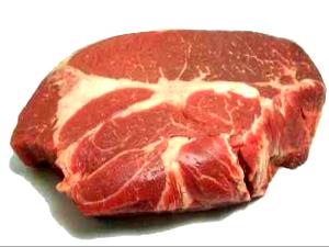 1 Oz Beef Chuck (Clod Steak, Trimmed to 1/4" Fat)