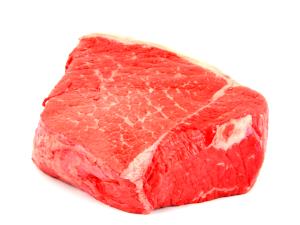 1 Oz Beef Outside Round (Steak, Lean Only, Trimmed to 0" Fat, Choice Grade, Cooked, Grilled)