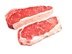 1 Oz Beef Top Sirloin (Lean Only, Trimmed to 1/8" Fat, Choice Grade)