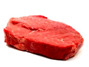 1 Oz Beef Top Sirloin (Lean Only, Trimmed to 1/8" Fat)